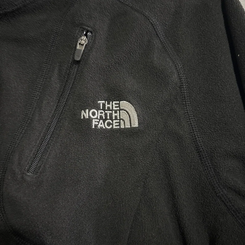 The North Face Fleece Jacket‎ Men's Med Black Full-Zip Classic Athletic Outdoor